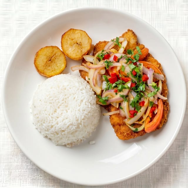 Filete De Pescado a La Chorrillana.