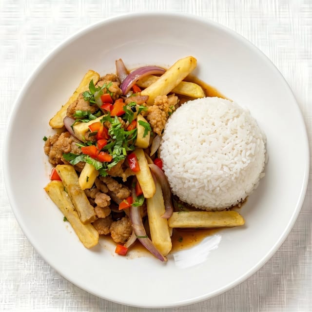 Saltado De Pescado.